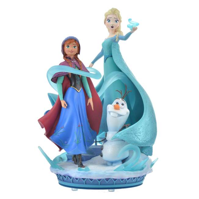 Disney Store - Anna Elsa und Olaf leuchtet - Figur