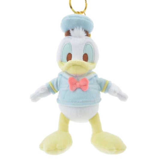 Disney Store Donald Duck Pastel Style Soft Keychain