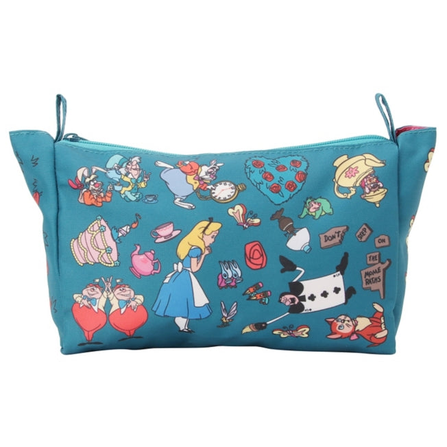 Nostalgika Kosmetiktasche (L-Größe) Alice im Wunderland