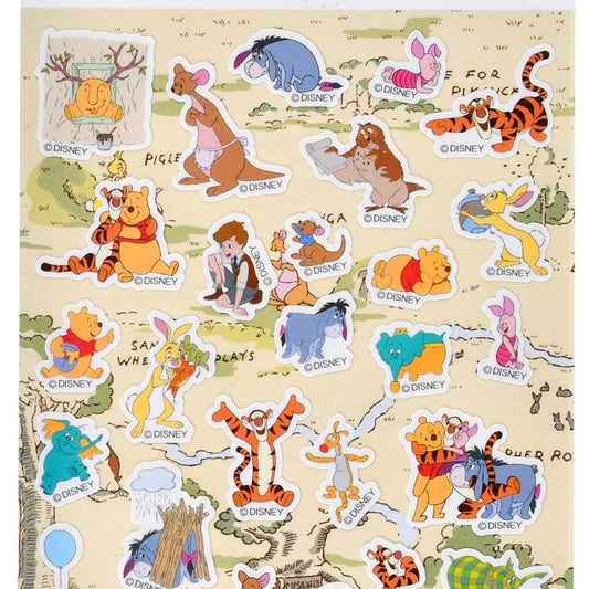 Disney Store - Winnie the Pooh & Friends Aufkleber Mini Sticker Collection