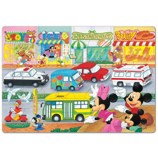 Mickey &amp; Friends Children's Puzzle 60 pieces "Vehicles Favorite"