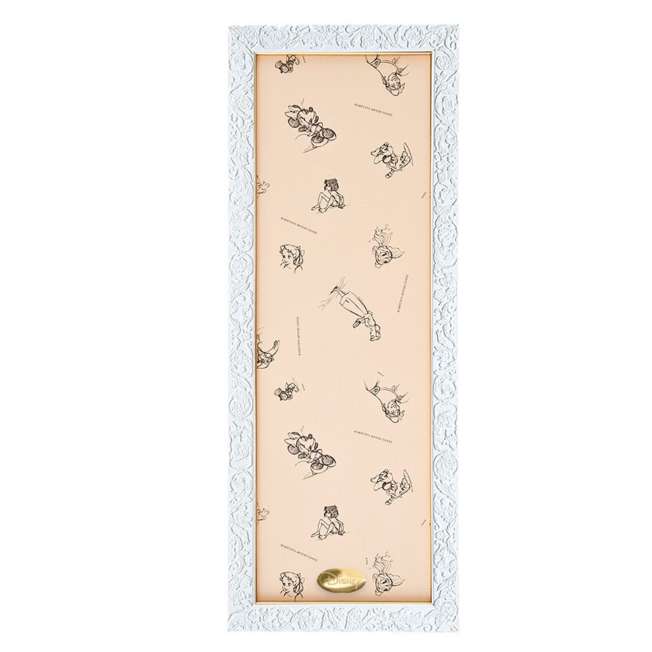 Disney Store - Puzzle Panel Toktoku Panel for 456 Pieces Compatible Size 18.5 x 55.5 cm Stained Art Panel White - Puzzle