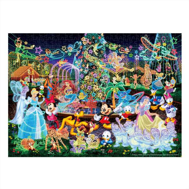 Disney Store - Disney Character Puzzle 500 Pieces "Magic Lighting" - Puzzle