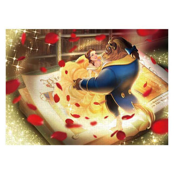 Disney Store Beauty and the Beast 500 Piece Puzzle Once Upon a Time Series True Love Story (Beauty and the Beast) Puzzle
