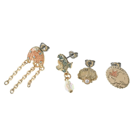 Disney Store - Ariel &amp; Flounder Earring Set - Jewelry