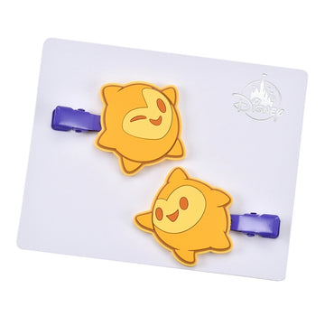 Star hair clips set color clips
