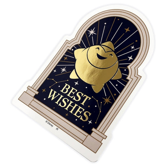 Film "Wish" foil embossed sticker B