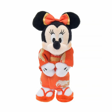 Minnie Plush Keychain Kimono Japan City Specific