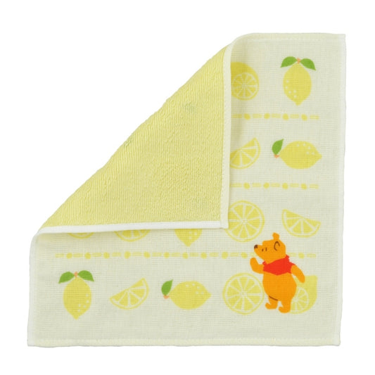Winnie the Pooh Mini Handtuch aus Gaze mit Zitrone