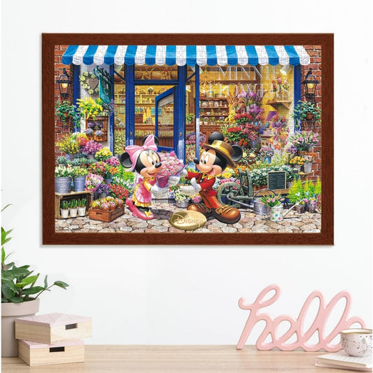 Disney Store - Mickey & Minnie Miniatur-Puzzle 1000 Teile "Minnies Blumenshop" - Puzzle