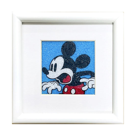 Disney Store - Schmuckgemälde "Mickey Mouse" Blau SS Größe - Dekoration