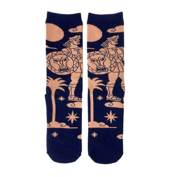 Store - Hohe Socken Herkules Blau