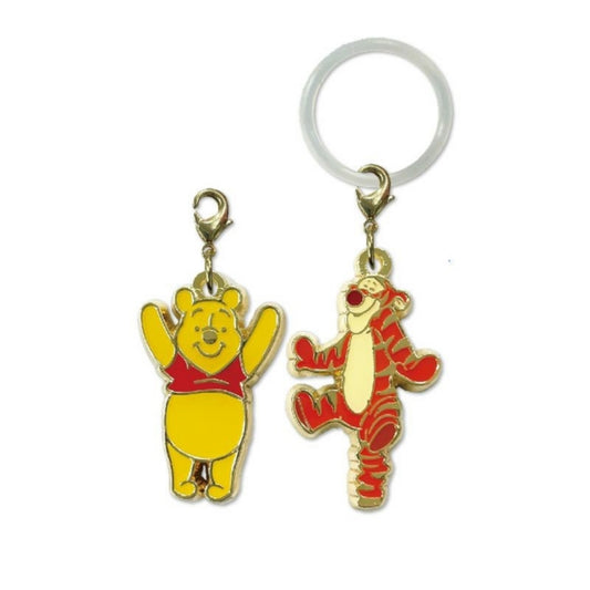 Disney Store - Winnie the Pooh Metal Marker Pendant Set (Pooh &amp; Tigger) - Accessory