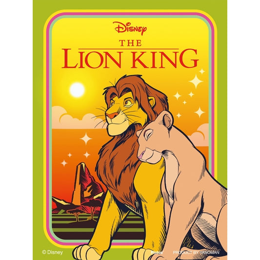 Disney Store - Yano Man Simba Petit Paris (aus Kunststoff, transparente Teile) 150 Teile Disney Classics - Der König der Löwen - 7,6 x 10,2 cm Mini Staffelei - Puzzle