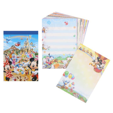 Disney Store - Notebook with Mickey Mouse and Friends - Stationery
