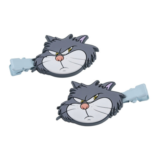 Lucifer hair clips set color clips