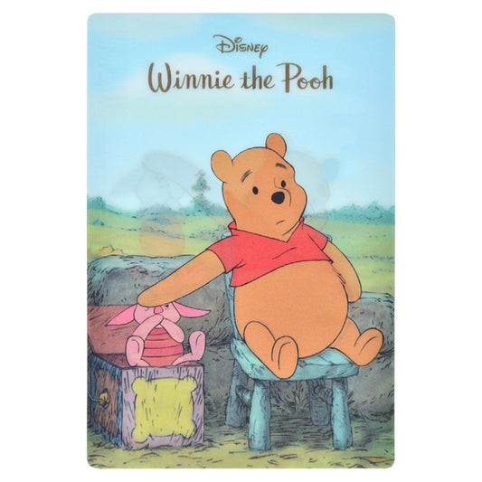 Pooh & Piglet Postkarte Lentikular