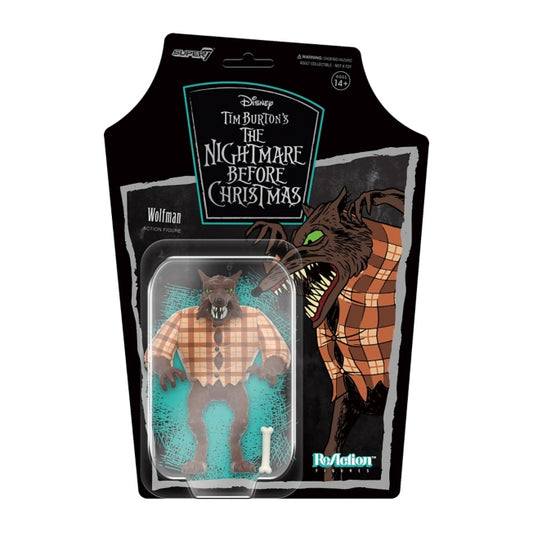 Disney Store - Reaction 3.75 Inch Action Figure "Nightmare Before Christmas" Series 2 Werewolf - Collectible Figure