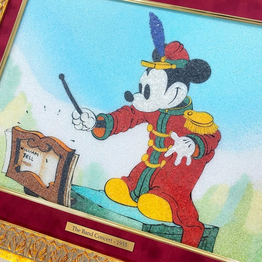 Disney Store - Schmuckgemälde "Mickey's Großes Konzert" Mickey L-Größe - Kunstwerk