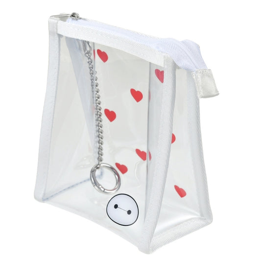 Baymax Clear Pouch with Carabiner - Cosmetic Bag