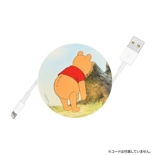 Disney Store - Winnie the Pooh Exhausted Cable Reel Holder - Accessories
