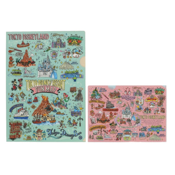 Disney Store - Clear Holder 2-Pack Tokyo Disney Resort - Office Supplies