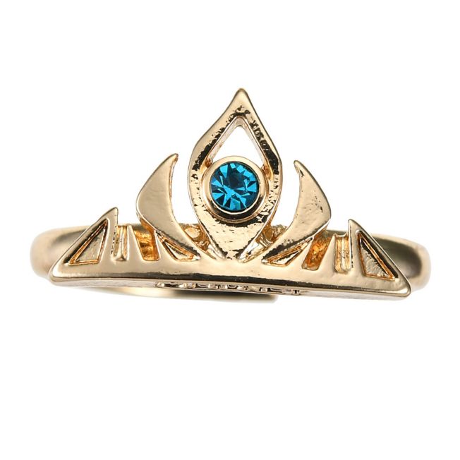 Elsa Tiara Ring mit Farbsteinen