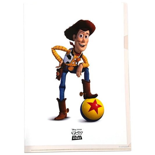 Disney Store - Toy Story Woody Luxo Ball Clear File - Büromaterial