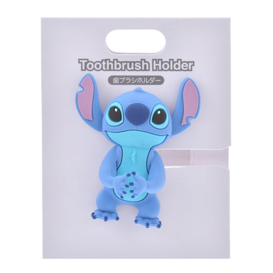 Stitch toothbrush holder with suction cup