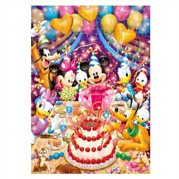 Mickey & Friends Puzzle 108 Teile "Happy Birthday!"
