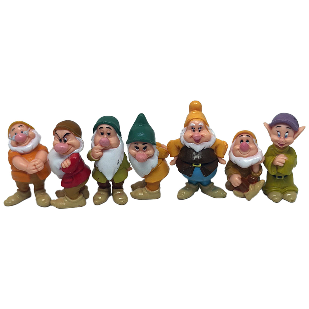 Disney - Schneewittchen und die sieben Zwerge, die sieben Zwerge - Figuren 4cm