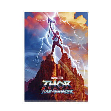 Disney Store - Thor: Liebe & Donner W-Pocket Clear File - Büromaterial
