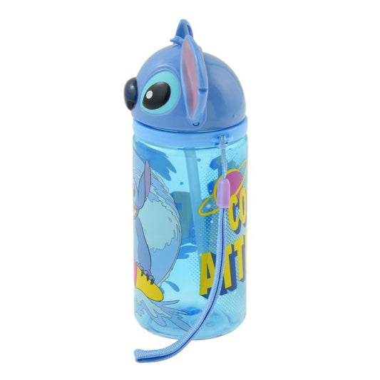 Stitch Wasserflasche mit Schiebeverschluss