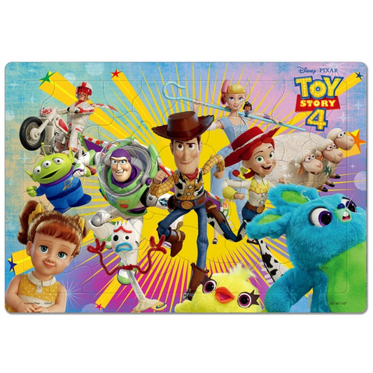 Disney Store - Toy Story 4 Kinderpuzzle 60 Teile "Alle rennen zusammen! (Toy Story 4)" - Puzzle