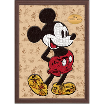 Disney Store - Yanoman Silhouetten-Mickey-Maus-Puzzle 258 Teile - Puzzle