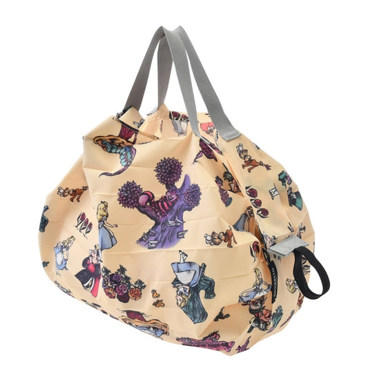 Disney Store - Shupatto Alice im Wunderland Einkaufs-/Eco-Tasche Kompakt-Tasche (S) Gelb - Einkaufs-/Eco-Tasche