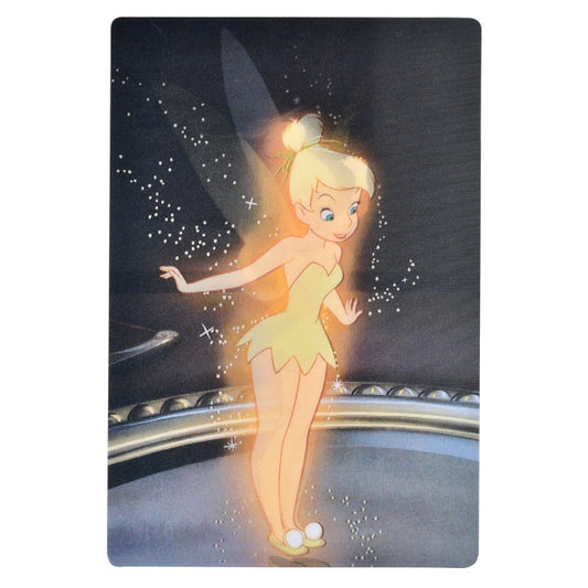 Tinkerbell Postkarte über dem Spiegel Lenticular