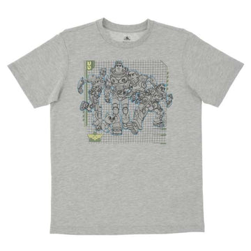 Disney Store Buzz Lightyear Friends Movie Short Sleeve T-Shirt