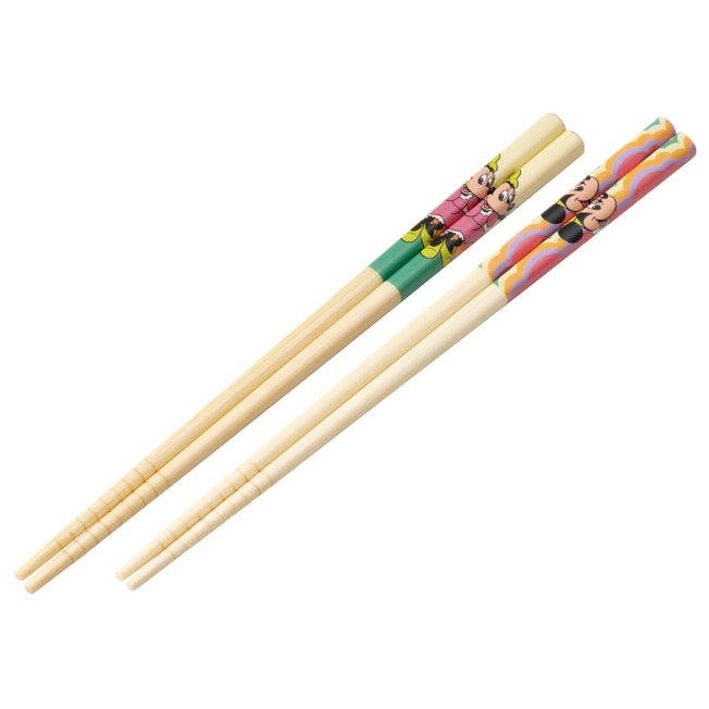 Bamboo sticks 21cm (pack of 2) Retro/Minnie Mouse