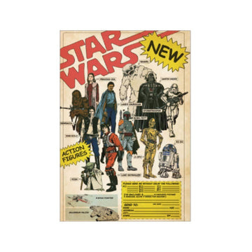 Star Wars Vintage Postkarten