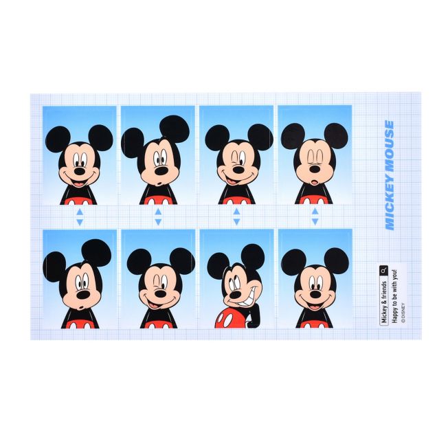 Mickey Maus Fotoaufkleber Sticker Collection
