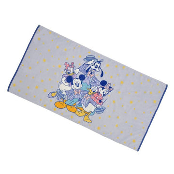 Mickey &amp; Friends Beach Towel Star Pattern