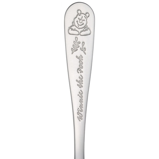 stainless steel fork with Winnie the Pooh
