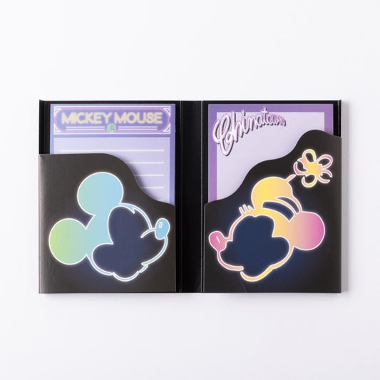 Store - China Town Disney Pata Pata Memo (Neon Mickey Minnie) - Notebook