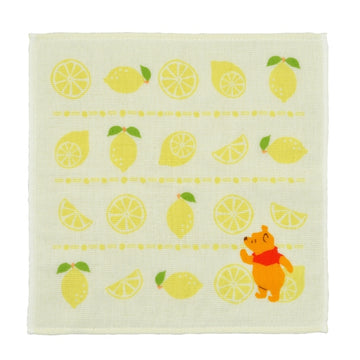 Winnie the Pooh Mini Handtuch aus Gaze mit Zitrone