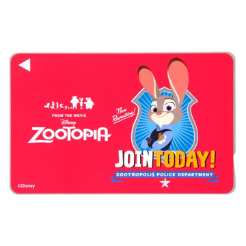 Disney Store - Zootopia IC-Karten Aufkleber/Polizei Judy - Accessoire