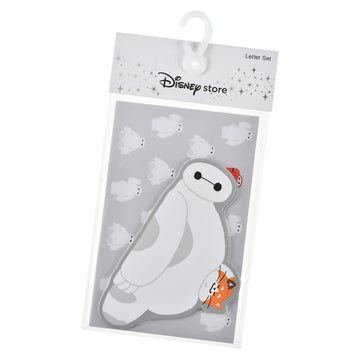 Disney Store - Baymax &amp; Mochi Message Card &amp; Envelope Set Mini Die-Cut - Stationery