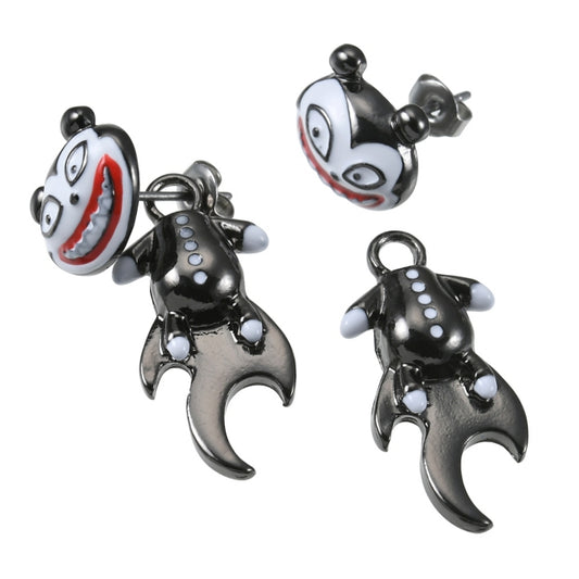 Disney Store - Vampire Teddy Earrings 2WAY Tim Burton's The Nightmare Before Christmas - Jewelry