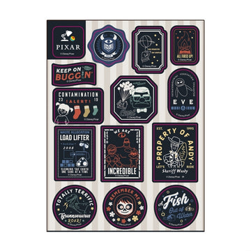 PIXAR sticker sheet