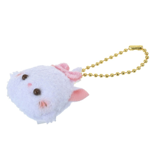 Disney Store - Marie Stylish Cat Plush Keychain - Accessory